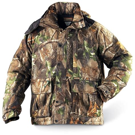 Remington® Stalker Hide™ Parka, Realtree® Hardwoods Green® - 121552, Camo Jackets at Sportsman's ...