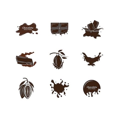 Premium Vector | Chocolate logo design vector illustration