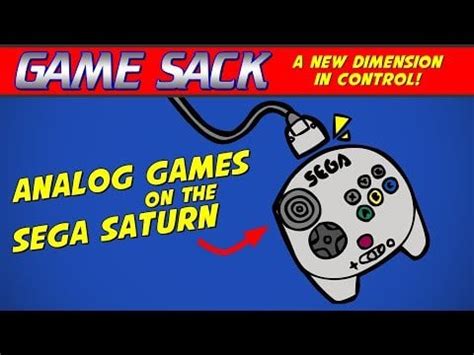 Analog Games on the Sega Saturn - Game Sack : r/SegaSaturn