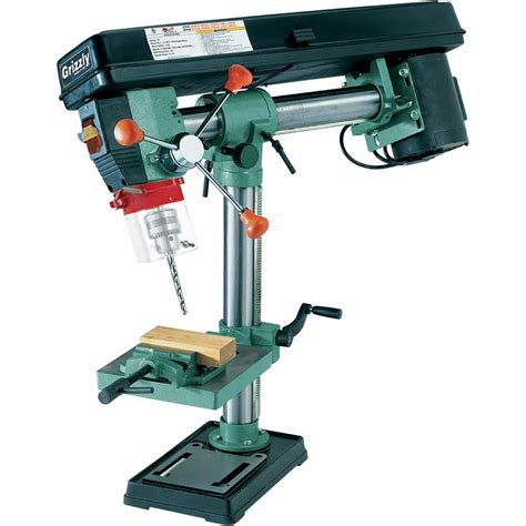 Grizzly 5 Speed Bench-Top Radial Drill Press