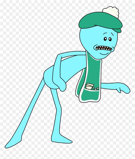 Rick And Morty Meeseeks Png - Rick And Morty Mr Meeseeks Transparent ...