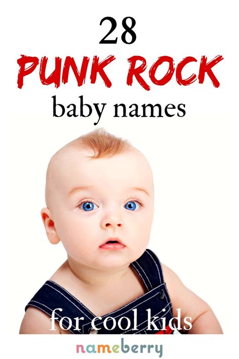 Are you punk enough? From Iggy to Velvet, we're loving this list of edgy punk rock baby names ...