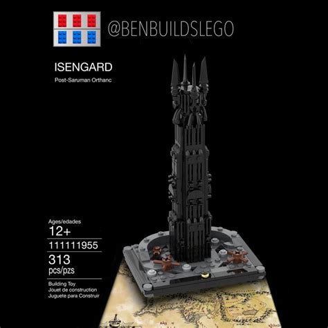 LEGO MOC Isengard (Post-Saruman) by benbuildslego | Rebrickable - Build with LEGO