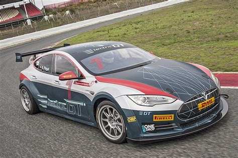 Electric GT's first race-spec Tesla Model S hits the track | Engadget