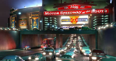 Motor Speedway of the South - Pixar Wiki - Disney Pixar Animation Studios