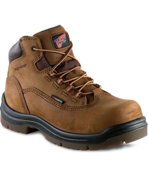 Red Wing Women’s 5-inch Waterproof Composite Toe Work Boots - Hazelnut ...