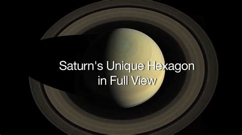 Cassini Saturn Hexagon