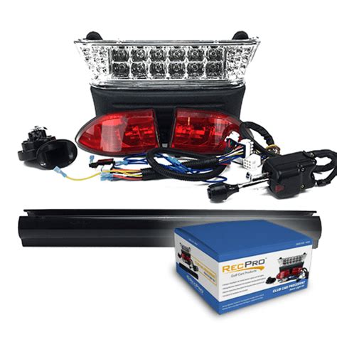 Club Car Precedent Street-Legal LED Light Kit- Instamatic®Electric / Mid 2008 - Up in 2022 | Led ...