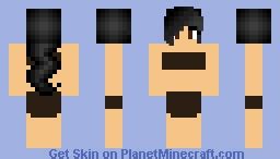 Beach Girl Minecraft Skin