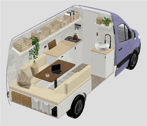 Creating a Camper Van Layout: The Ultimate Step-By-Step Guide — vanspace 3D