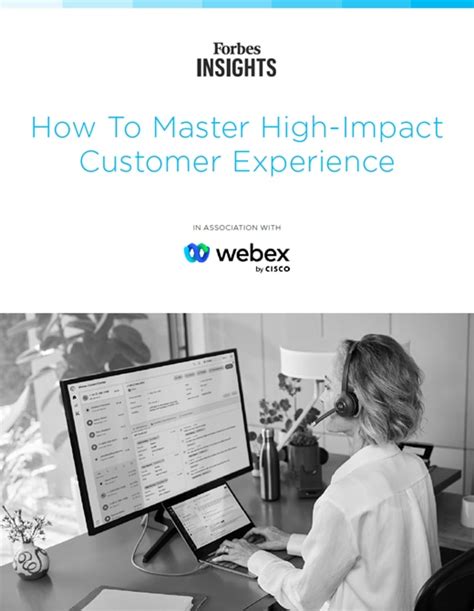 Forbes Insights: How to Master High-Impact Customer Experience