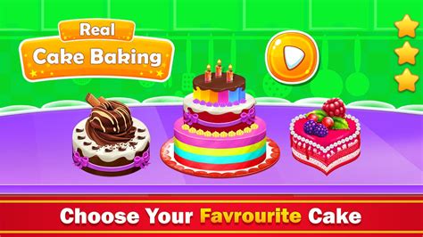 Real Cake Making : Cake Baking Games For Girls para Android - APK Baixar