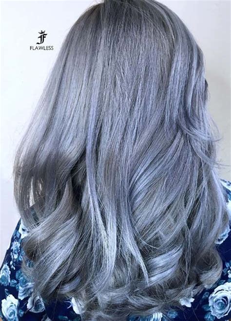 50 Magically Blue Denim Hair Colors You Will Love | Fashionisers