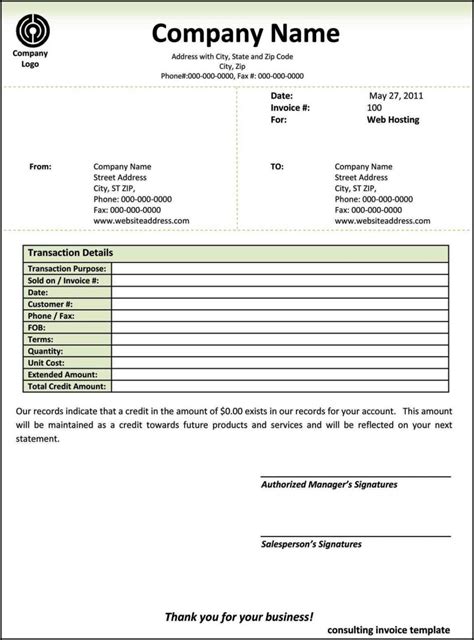 Microsoft Word Invoice Template 2003 - SampleTemplatess - SampleTemplatess