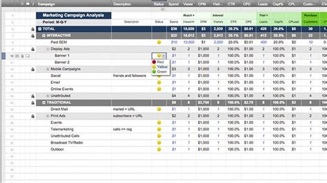 marketing-campaign-tracker-template505 | Marketing analysis, Marketing campaigns, Marketing