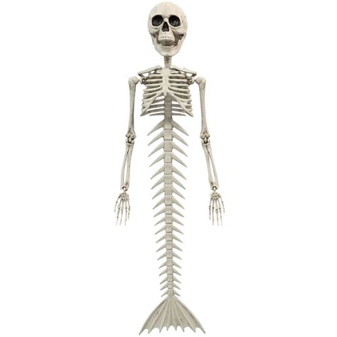 Skeleton Mermaid- 18-in - At Home | At Home