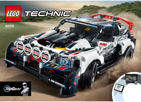 View LEGO® instruction 42109 App-Controlled Top Gear Rally Car - LEGO instructions and catalogs ...