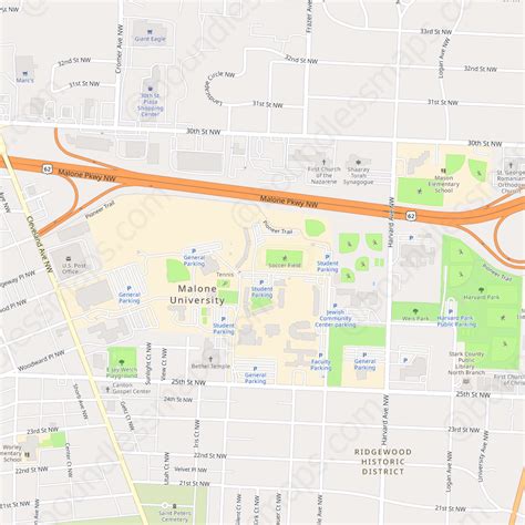 Canton Vector Map - Modern Atlas (AI,PDF) | Boundless Maps