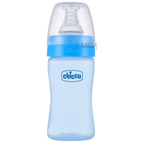 Chicco Feed Easy Anti-Colic Bottle Feeding Bottle Blue 125ml: Buy packet of 1.0 Feeding Bottle ...