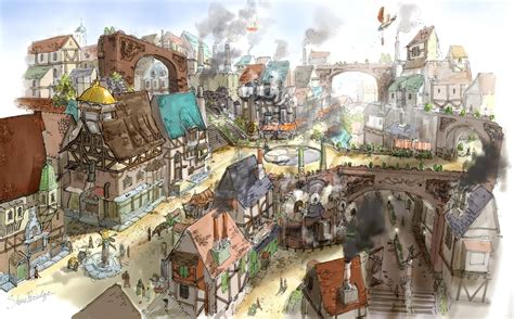 final fantasy environment concept art - Google Search | BFA Environment ...