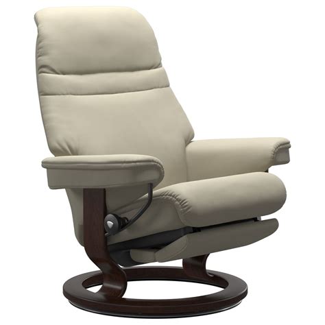 Stressless by Ekornes Sunrise 1237706 Paloma Light Grey Medium Classic ...