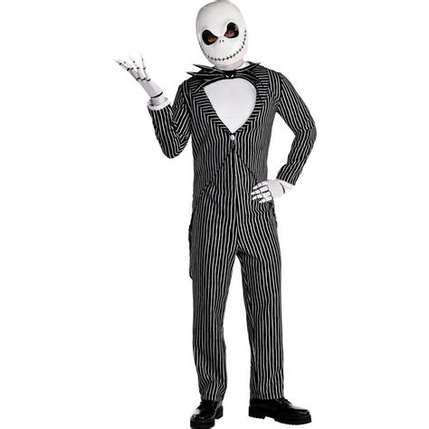 Adult Jack Skellington Deluxe Costume - Disney The Nightmare Before ...