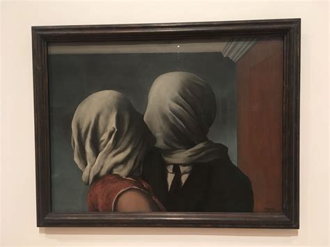 Rene Magritte The Lovers ( 1928) | Painting inspiration, Modern art, Painting