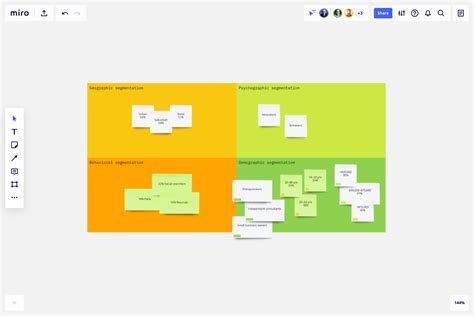 Market Segmentation Matrix Template & Example | Miro