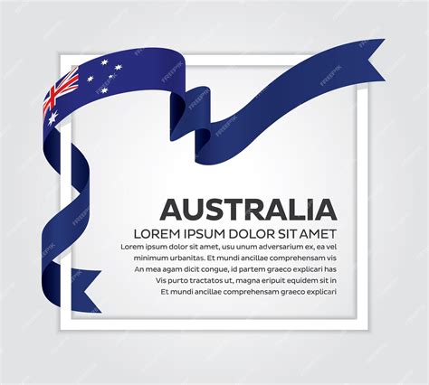 Premium Vector | Australia flag vector