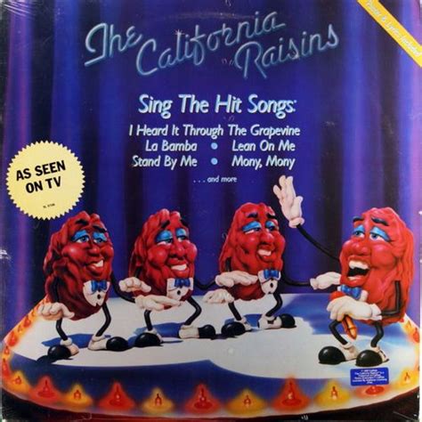 The California Raisins - Sing The Hit Songs (Vinyl LP) - Amoeba Music