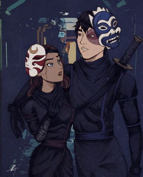 Prince Zuko the Blue Spirit and Katara Painted Lady as partners from ...