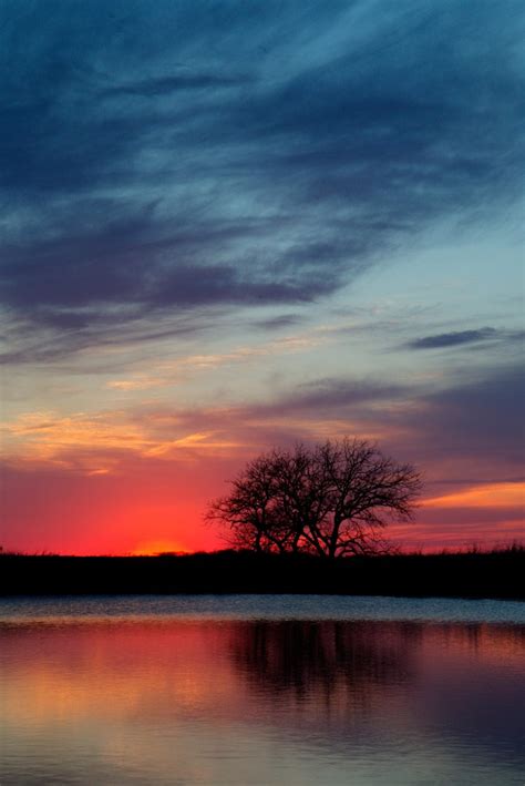 Oklahoma sunset photo or canvas landscape photography