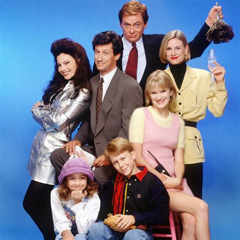 THE NANNY, (top): Daniel Davis, (middle): Fran Drescher, Charles ...