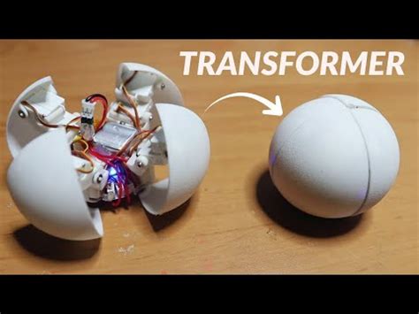 Making a TRANSFORMER 4-Legged Robot Ball! - YouTube