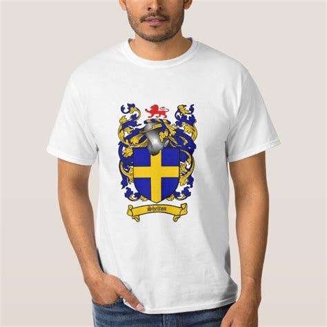 Shelton Family Crest - Shelton Coat of Arms T-Shirt | Zazzle.com