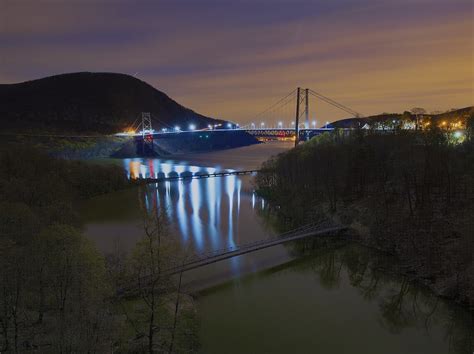 The Bear Mountain Bridge at Night | The Bear Mountain Bridge… | Flickr