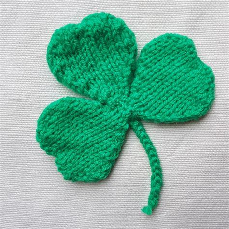 Shamrock Knitting Pattern PDF Download