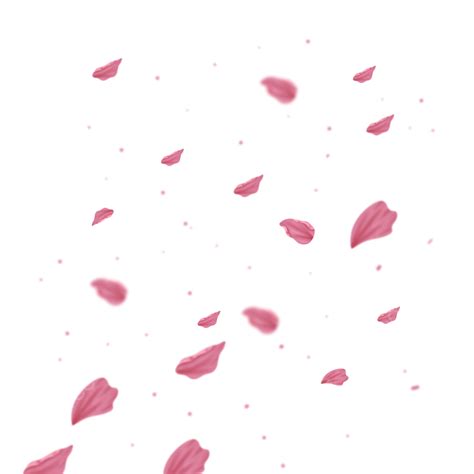 Cherry Blossom Petals PNG Image, Falling Down Pink Cherry Blossom Petals, Petals, Blossom Petals ...