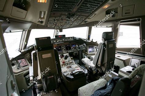 Cockpit New Boeing 777 200lr Airplane Editorial Stock Photo - Stock Image | Shutterstock