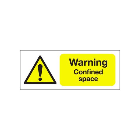 Warning Confined Space Signs | Warning Confined Space Signage