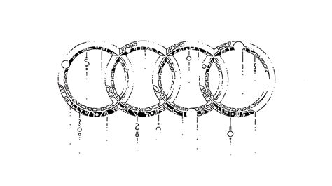 How to draw The Audi logo by ThomasOnTube on DeviantArt