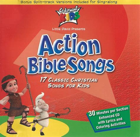 Cedarmont Kids – Action Bible Songs (1993, CD) - Discogs