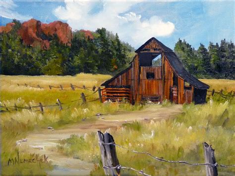 What's New - new paintings for | Watercolor barns, Farm scene painting ...