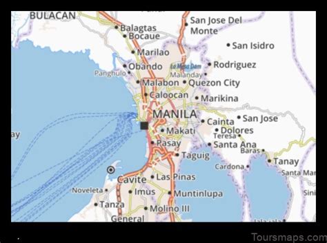 San Juan, Philippines A Detailed Map - ToursMaps.com