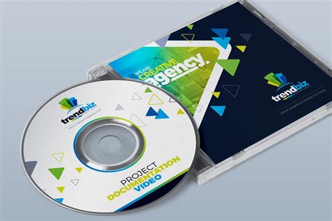 CD Cover Template | Creative Illustrator Templates ~ Creative Market