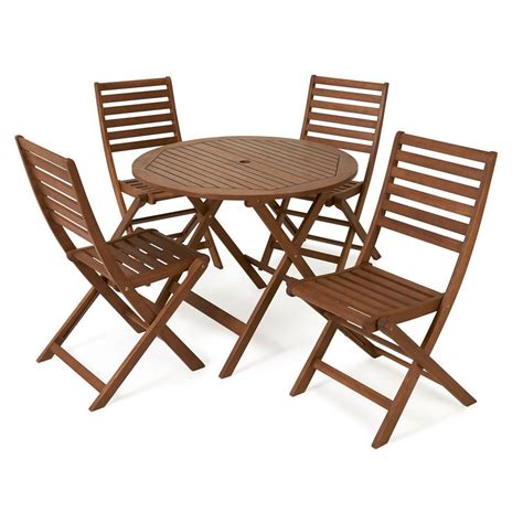 Wilko | Wooden garden table, Garden table and chairs, Wooden garden ...