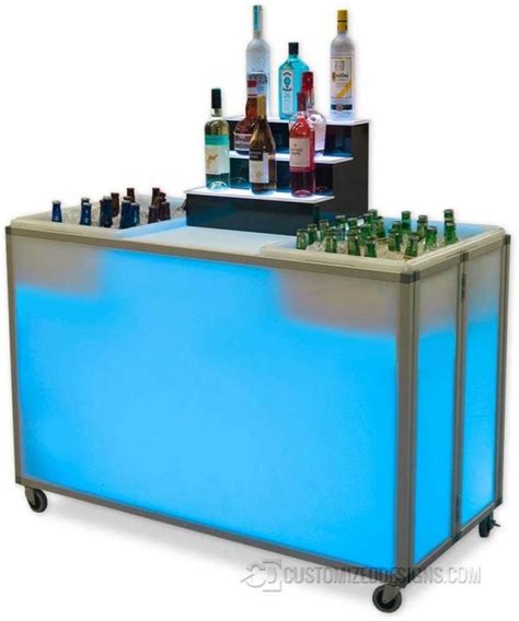 Folding Portable Back Bar by Customized Designs | Great for Events