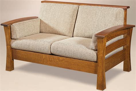 Barrington Solid Back Loveseat - Weaver Furniture Sales