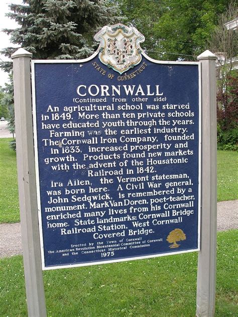 Photo: CORNWALL - HISTORY - 02.jpg | CORNWALL - CORNWALL HOLLOW - WEST CORNWALL, CT album ...