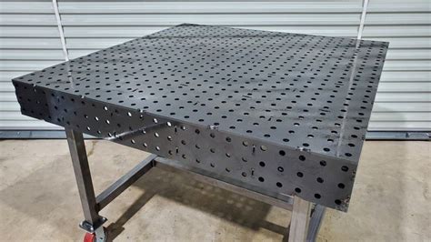 Welding Table – 50″ x 50″ Fully Fabricated Weld Tables - Texas Metal Works | Welding table ...